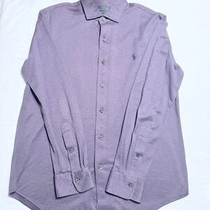 Ralph Lauren Men's Lavender Dress Shirt